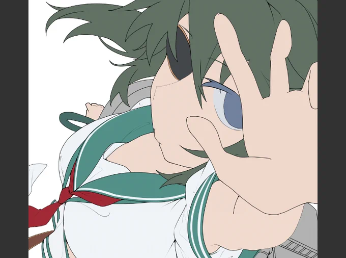 Q.どうして余裕ないのにフル装備で描いたんですか!?A.描きたかったから…… 
