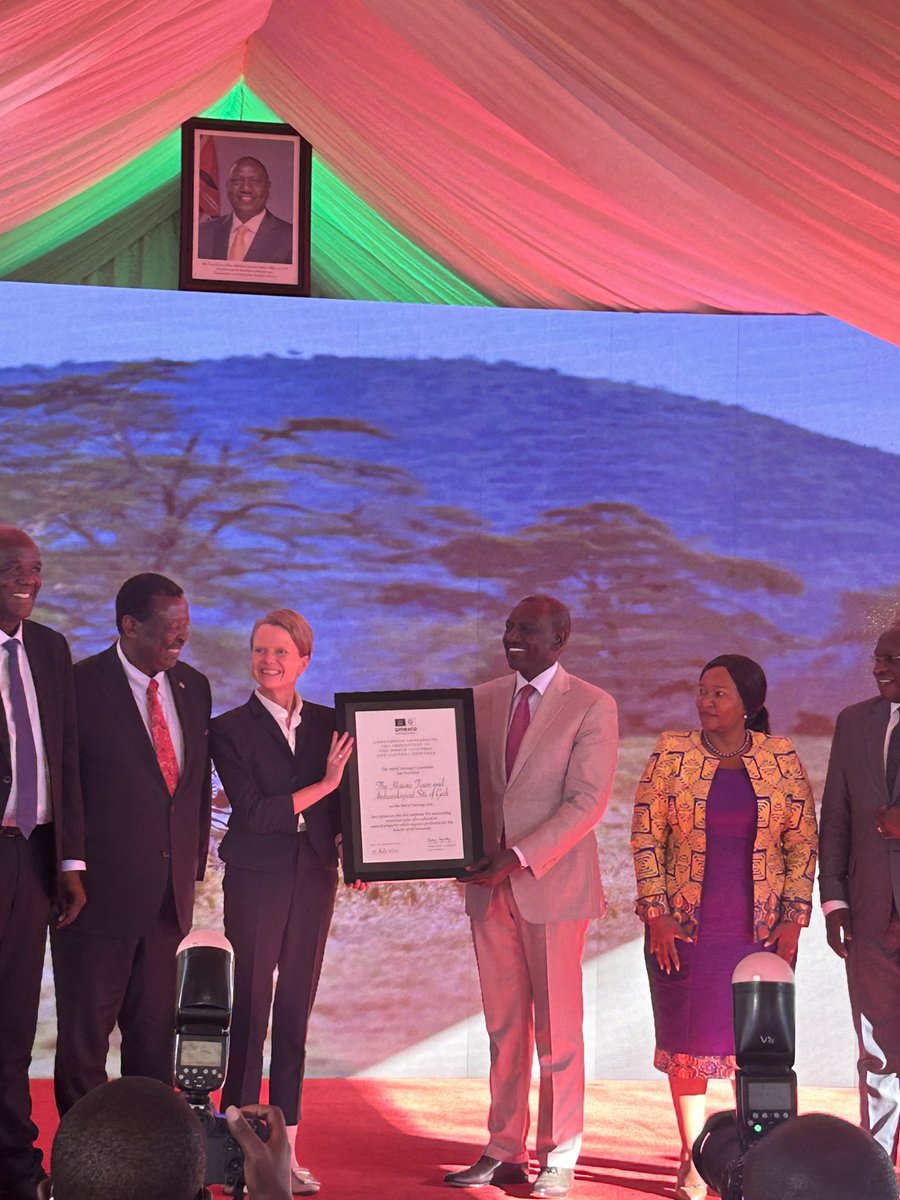 UNESCO Eastern Africa (@unescoeast) on Twitter photo His Excellency Dr. William Ruto celebrating the Inscription of the historical and archeological town of Gedi to the UNESCO World Heritage List, the 8th heritage site inscribed by Kenya.
<a href="/museumsofkenya/">National Museums of Kenya</a> <a href="/NatcomUnescoKe/">KNATCOM</a> <a href="/UmmiMBashir/">Ummi Bashir, CBS</a> <a href="/MofaJapan_en/">MOFA of Japan</a> <a href="/WilliamsRuto/">William Samoei Ruto, PhD</a> <a href="/KilifiCountyGov/">Kilifi County Government</a> His Excellency Dr. William Ruto celebrating the Inscription of the historical and archeological town of Gedi to the UNESCO World Heritage List, the 8th heritage site inscribed by Kenya.
<a href="/museumsofkenya/">National Museums of Kenya</a> <a href="/NatcomUnescoKe/">KNATCOM</a> <a href="/UmmiMBashir/">Ummi Bashir, CBS</a> <a href="/MofaJapan_en/">MOFA of Japan</a> <a href="/WilliamsRuto/">William Samoei Ruto, PhD</a> <a href="/KilifiCountyGov/">Kilifi County Government</a>