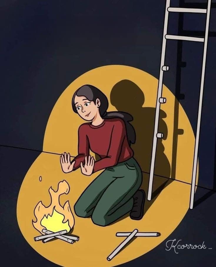 "Don't burn your opportunities for a temporary comfort."