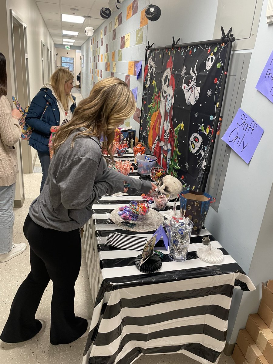 Andrea Palmisano (@mspalmisano) on Twitter photo Twas the Nightmare Before Christmas <a href="/TeamDundalkES/">TeamDundalkES</a> to celebrate our wonderful staff. Happy Friday, December 13th❤️💚💀🎄 @JenPilarski Twas the Nightmare Before Christmas <a href="/TeamDundalkES/">TeamDundalkES</a> to celebrate our wonderful staff. Happy Friday, December 13th❤️💚💀🎄 @JenPilarski