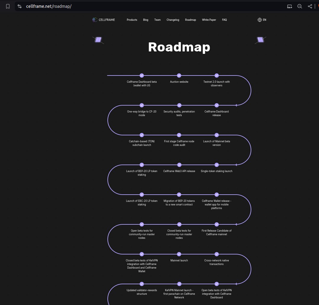 Amar__C's tweet photo. $CELL @cellframenet
OMG!!! we are so close to completion now...🔥 #RoadMap
#QuantumResistant #Blockchain #MultiLayered
$hbar $sol $algo $qnt $near $xlm $qanx $dot $ton $avax $trx $ada $btc $eth https://t.co/uL5pCn6R3K