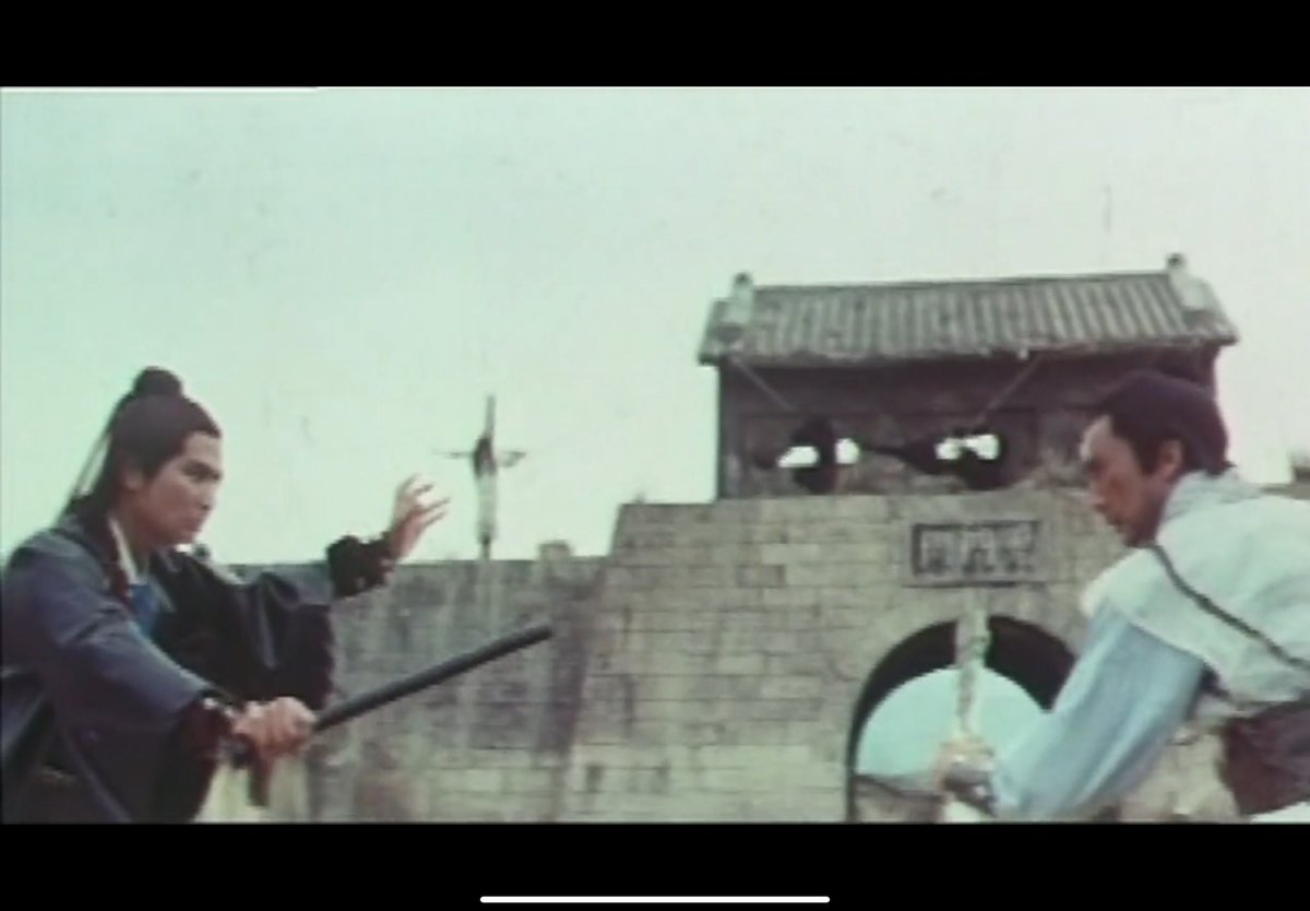 drunkenBouddha's tweet photo. #NowWatching The Invincible Super-Chan 1971 aka Force to Fight (Dir. Sun Yang) (Martial Arts Dir. Wang Ruo Ping) #Chopsocky #wuxia #wushu #wirefu #judo #kungfu #MartialArts #tubi Han Hsiang Chin David Tang Wei Chi Chin https://t.co/GYN6YMbE94
