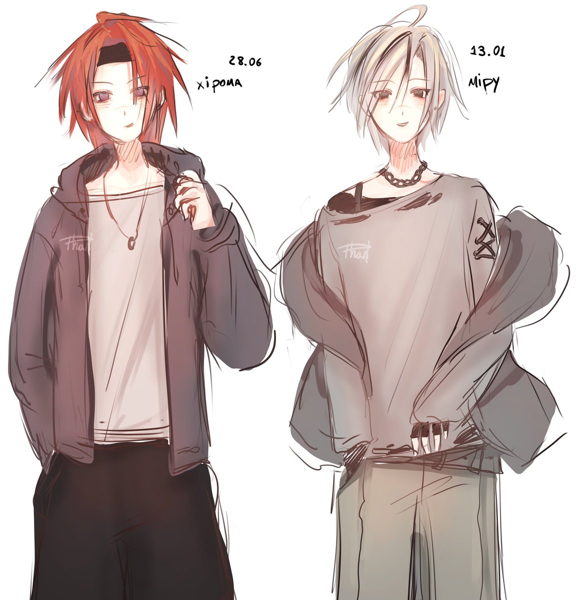 new oc's  ╮⁠(⁠＾⁠▽⁠＾⁠)⁠╭
#OC