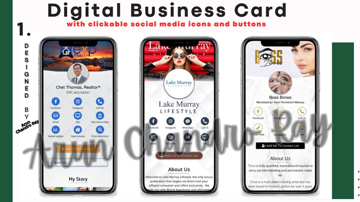 arunroy9400's tweet photo. Let me design a stunning, clickable digital business card tailored to showcase your brand and connect all your social media platforms in one seamless design!
#businesscard #digitalcard #digitalbusinesscard #virtualcard #arunroy9400 #socialmedia #clickable #SmallBusinessSaturday https://t.co/Jk1VTCNZPh