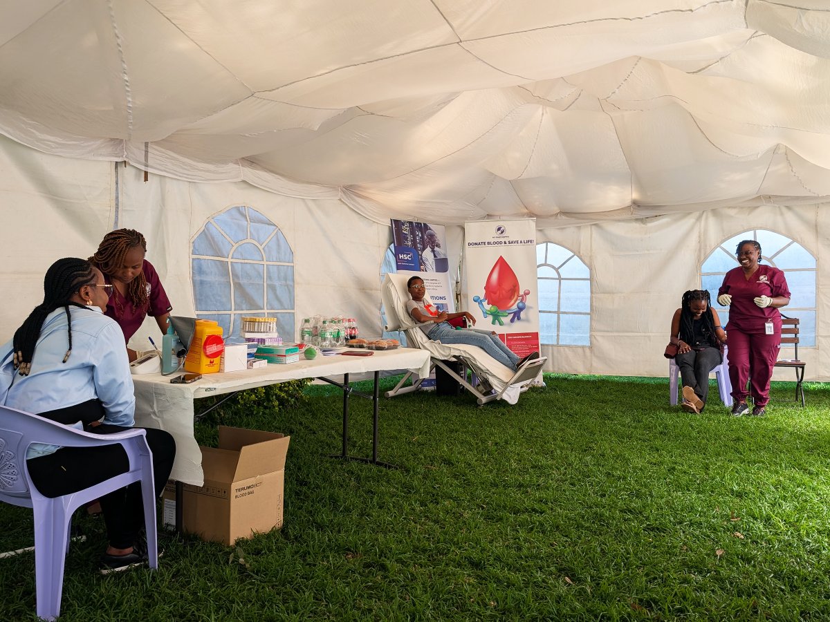 HSCSystemsLTD's tweet photo. #DonateBlood 🩸, #SaveLives ❤️!
In collaboration with M.P. Shah Hospital, the HSC Systems team had a blood drive, to support the well-being of our community and create awareness about the importance of regular blood donation. https://t.co/erWp6ADUzG