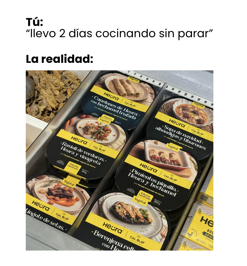 Yo ya hace cinco días seguidos que estoy "dos días cocinando sin parar". La navidad empieza cuando uno quiere.