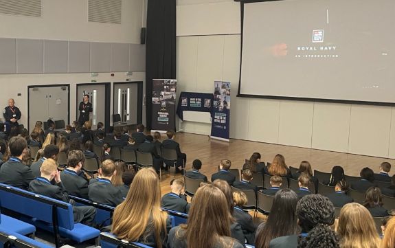Today at Maritime Academy, we welcomed visitors from the <a href="/RoyalNavy/">Royal Navy</a> to speak with our students about #careers in the Navy. 

Are you interested in presenting to our pupils about a career you are passionate about? Email: office@maritimeacademy.org.uk. 

#WeAreMaritime #Aspirations