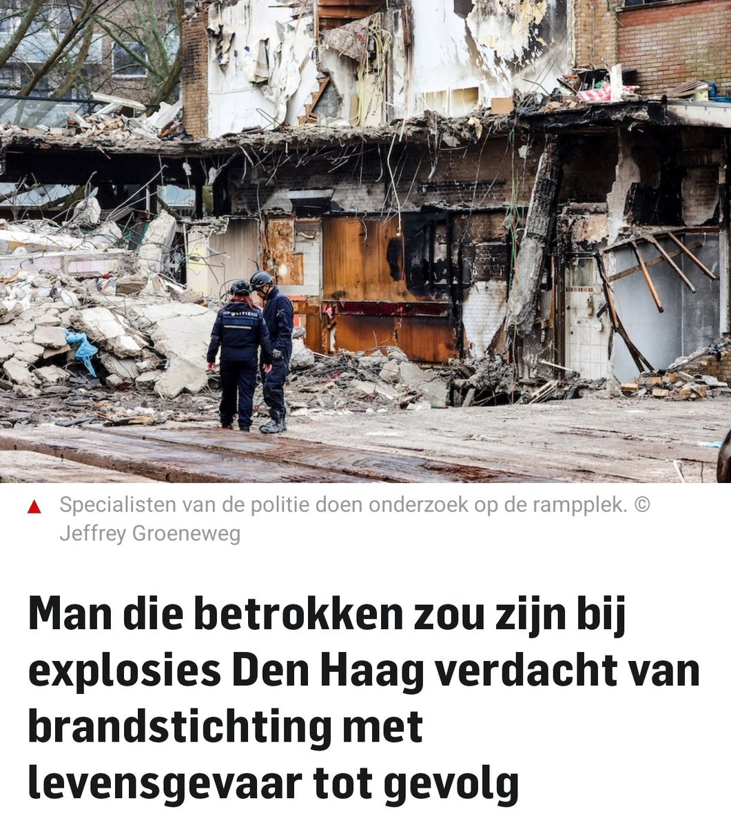 Explosies en brandstichting met levensgevaar in Den Haag