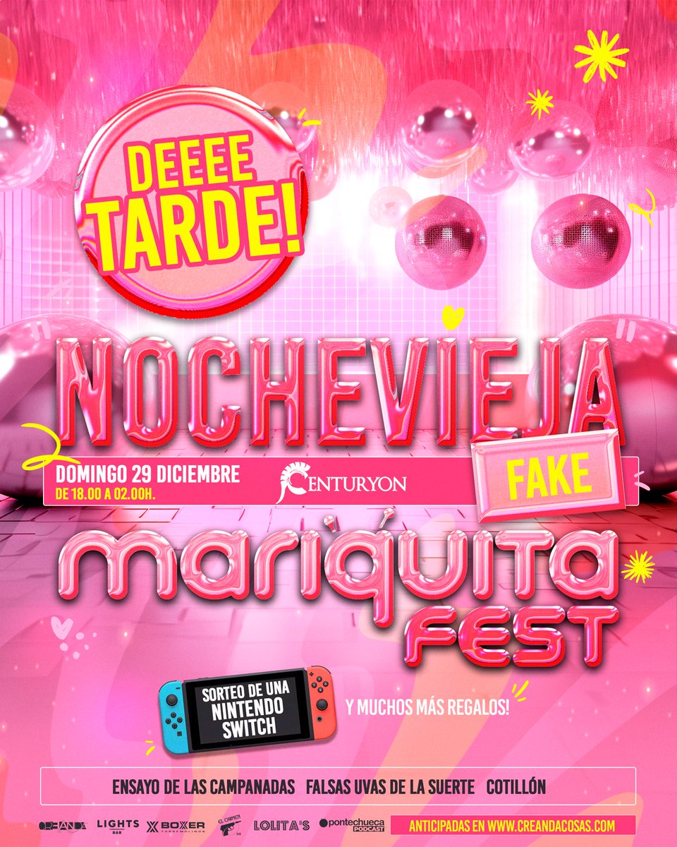 NUEVA ARTISTA CONFIRMADA: <a href="/soymarianastars/">Mariana Stars. ❤️🌹🐍💫</a> también estará en la Nochevieja Fake del #mariquitafest 💖 Entradas ya disponibles en: creandacosas.com/producto/mariq…