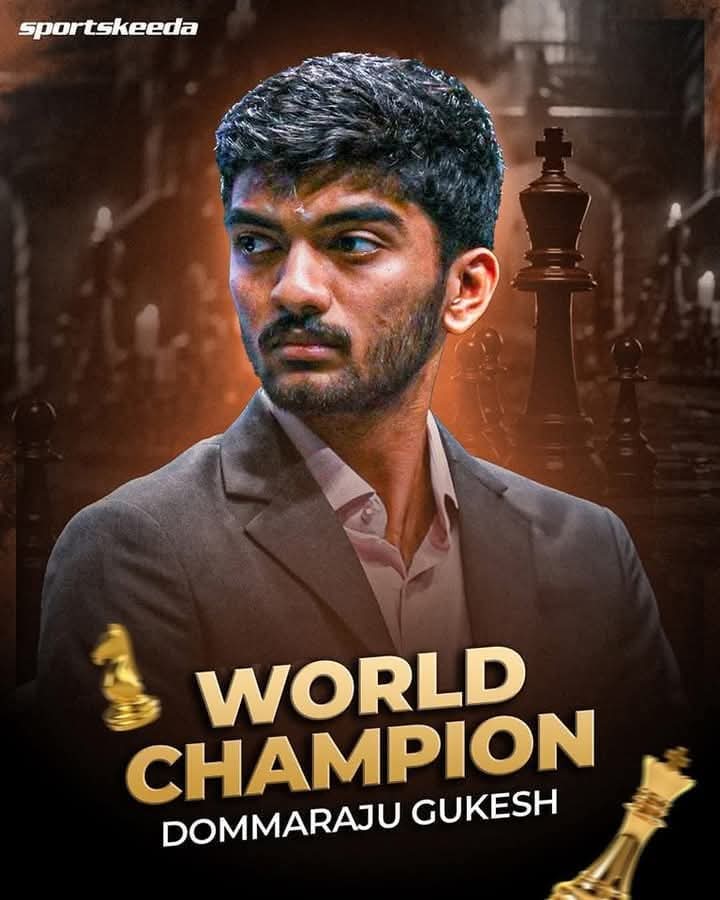 BjymKundan's tweet photo. भारत के ग्रैंडमास्टर #DGukesh को मात्र 18 वर्ष की आयु में विश्व शतरंज चैंपियनशिप का खिताब जीतने और सबसे युवा विश्व चैंपियन बनने पर हार्दिक बधाई एवं शुभकामनाएँ ।
@BJYMinJH https://t.co/DPcZOILiF2