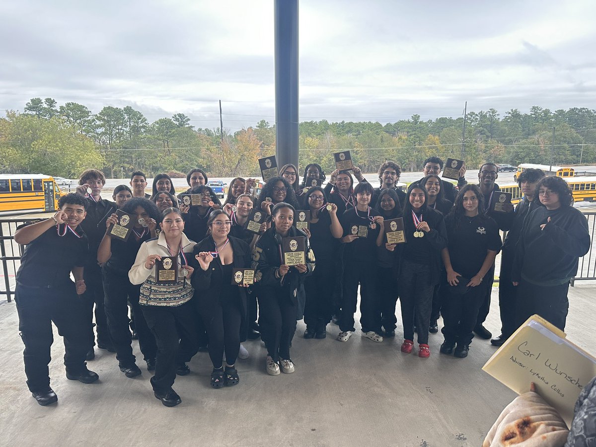 Eudora O’Brien (@eudoraobrien) on Twitter photo Congratulations to CWHS Criminal Justice teams who completed at the TXPSTA Regional Competition in Huntsville last weekend. We had 11 1st Place winners, along with 13 2nd and 3rd Place winners. Congrats to all students and advisors! <a href="/SpringISD_CTE/">SpringISD_CTE</a> <a href="/SISDCTEAdvisory/">Spring CTE Advisory Board</a> <a href="/cwhs_springisd/">Carl Wunsche Sr. High School</a> Congratulations to CWHS Criminal Justice teams who completed at the TXPSTA Regional Competition in Huntsville last weekend. We had 11 1st Place winners, along with 13 2nd and 3rd Place winners. Congrats to all students and advisors! <a href="/SpringISD_CTE/">SpringISD_CTE</a> <a href="/SISDCTEAdvisory/">Spring CTE Advisory Board</a> <a href="/cwhs_springisd/">Carl Wunsche Sr. High School</a>