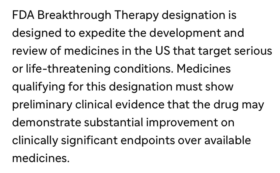 👍😀👩🏼‍⚕️🔬‼️#Tolebrutinib designated Breakthrough Therapy by the FDA for non-relapsing secondary progressive multiple sclerosis. This will potentially expedite approval and availability! sanofi.com/en/media-room/…