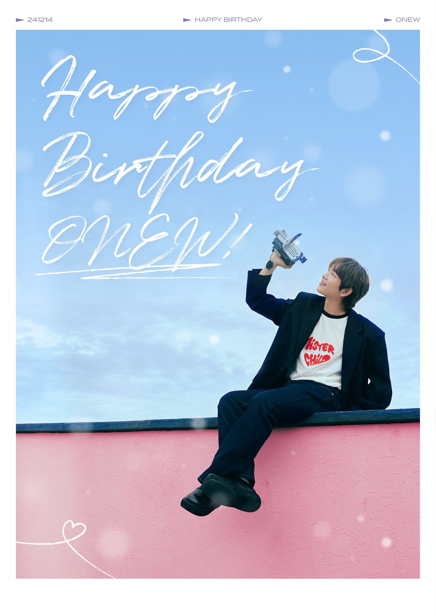 241214 HAPPY ONEW DAY🩵

#온유 #ONEW
#HAPPY_ONEWDAY