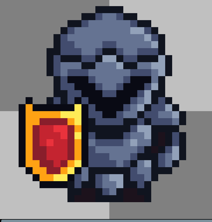 LuckArtss's tweet photo. A warrior for a comission #pixelart #art #arte #dibujo #pixelarte #draw #pixel #pixel #color #game #rpg #indiegame #topview #warrior https://t.co/JeHBOfSHId