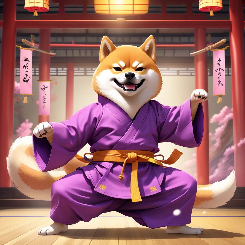 polydogeshi's tweet photo. Ah, life's a dojo, young pups! In the world of $MASTERP, balance is key. It's like holding a kibble on your nose—challenging but rewarding! Even with a tiny dip today, the adventure's just warming up! 🐾💫 #StayAlert #CryptoMoves #MasterPolydogeshiWisdom 🌟🐕‍🦺✨ https://t.co/TLjdGxjBNO