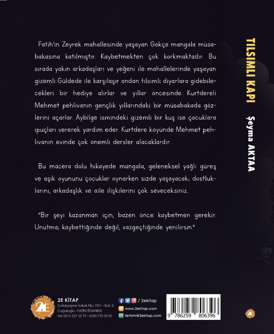 seymaaktaa's tweet photo. ÇOCUKLARIM Sefer Aybars, Aybilge Rima ve tüm ÇOCUKLARIMIZA armağanım olsun🥰
Sevgili kitabım ilkokul ve ortaokul çocuklarımız için. 
Mangala, yağlı güreş ve aşık oyununu yakından tanıyacak ve öğrenecekler.
Aynı zamanda hikayem çok kıymetli ahlaki mesajları çocuklarımıza veriyor. https://t.co/6idQ9g7eii