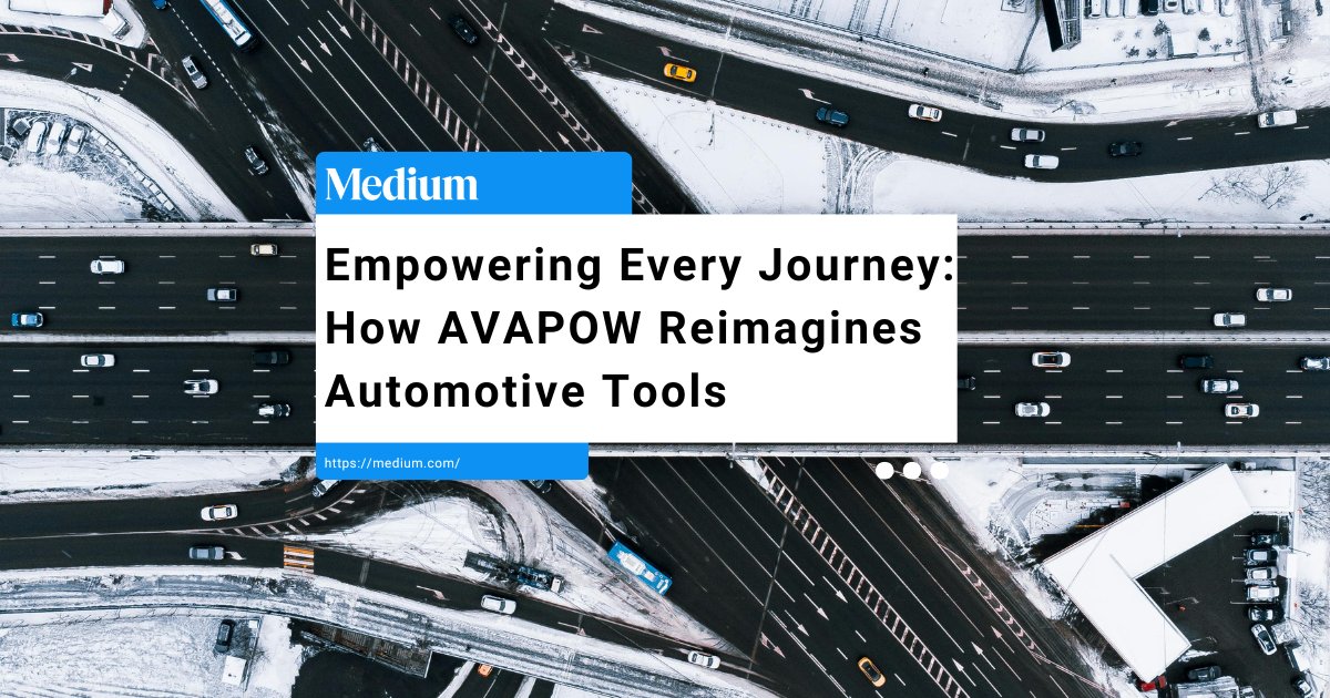 From award-winning products to strategic partnerships, #AVAPOW is redefining reliability on the road. Read how we’re empowering drivers worldwide in our latest press release. pnoah.medium.com/empowering-eve…