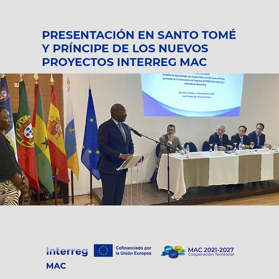 🟢 Presentación en Santo Tomé y Príncipe de los nuevos Proyectos Interreg MAC 2023-2027 con participación de socios santotomenses.
+ 𝐈𝐧𝐟𝐨𝐫𝐦𝐚𝐜𝐢ó𝐧  👉 : qrcd.org/7deF
#interreg #interregmac