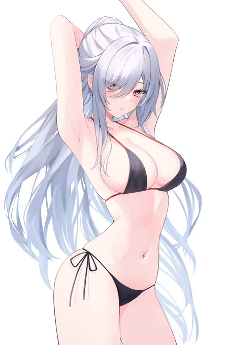 鏡流さんでした…!#今年も残りわずかなので今年一番伸びた絵を貼る 