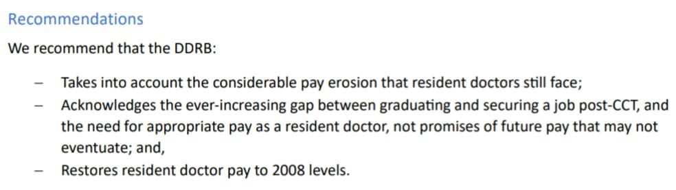 DoctorsVoteUK's tweet photo. New year
New health secretary
New Government
Same ask: full pay restoration
A doctor is not worth less than one working in 2008. If the PM and health secretary want to restore the NHS, they need to start by restoring doctors’ pay.
1/2 https://t.co/GXHy3ZCq6K