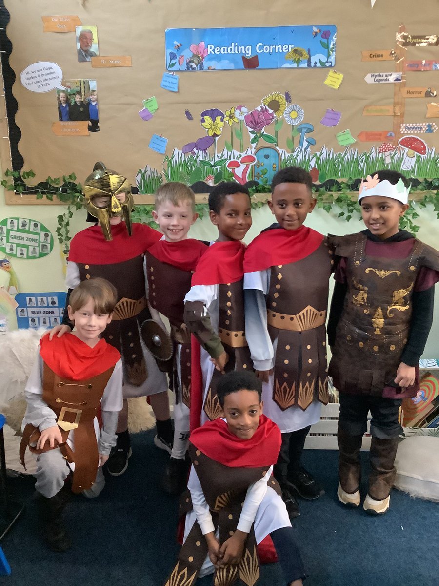 AbbeyPrimary's tweet photo. The Ancient Greek warriors are strong and mighty #y4 #immersionday #history 🇬🇷💙 https://t.co/QSlxlTY4CT