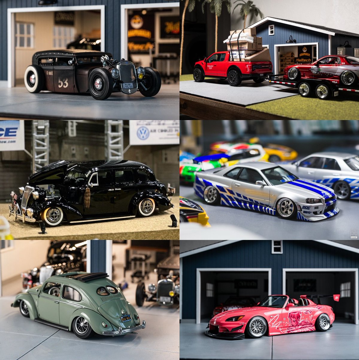 QL_CUSTOMS's tweet photo. いよいよ明日から2日間🔥
両日とも参加します
今回持ち込むのはこちらの7台+1台
自分の好きなカルチャーが伝わる展示ができることを願ってます🤞🏻
#TMP展示会2024
#124MOTORING https://t.co/0Mw24z7mEU