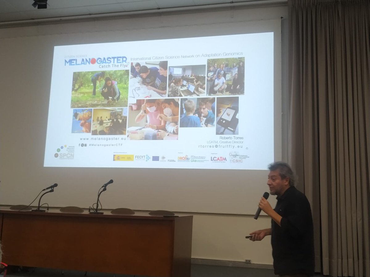 LaCiènciaAlTeuMón (@lcatmon) on Twitter photo Gràcies al Seminari Permanent de Ciències Naturals de
l'Associació de Professors Llicenciats en Biologia, Geologia i Ciències Mediambientals per organitzar curs de #CienciaCiutadana i #genomica de l'adaptació #MelanogasterCTF el passat 29/11 amb Josefa <a href="/GonzalezLab_BCN/">Dr. Josefa González</a> i Roberto Gràcies al Seminari Permanent de Ciències Naturals de
l'Associació de Professors Llicenciats en Biologia, Geologia i Ciències Mediambientals per organitzar curs de #CienciaCiutadana i #genomica de l'adaptació #MelanogasterCTF el passat 29/11 amb Josefa <a href="/GonzalezLab_BCN/">Dr. Josefa González</a> i Roberto