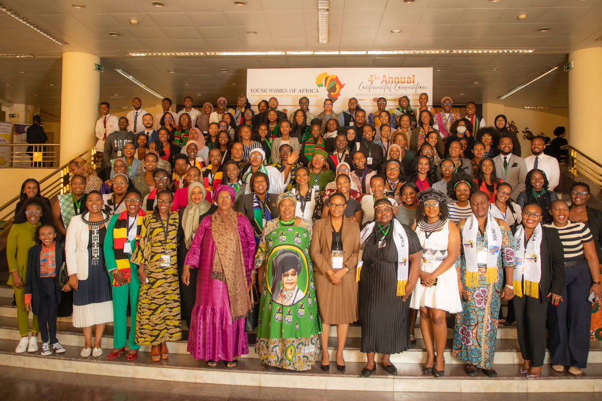 RPUA_OIF's tweet photo. . @HugoFally attaché de programme à la Représentation de l’@OIFrancophonie auprès de l’@_AfricanUnion a pris part à la 4eme convention annuelle continentale de @ywoafrica 
Organisée en collaboration avec @AU_WGYD https://t.co/jUu6rB5DD4