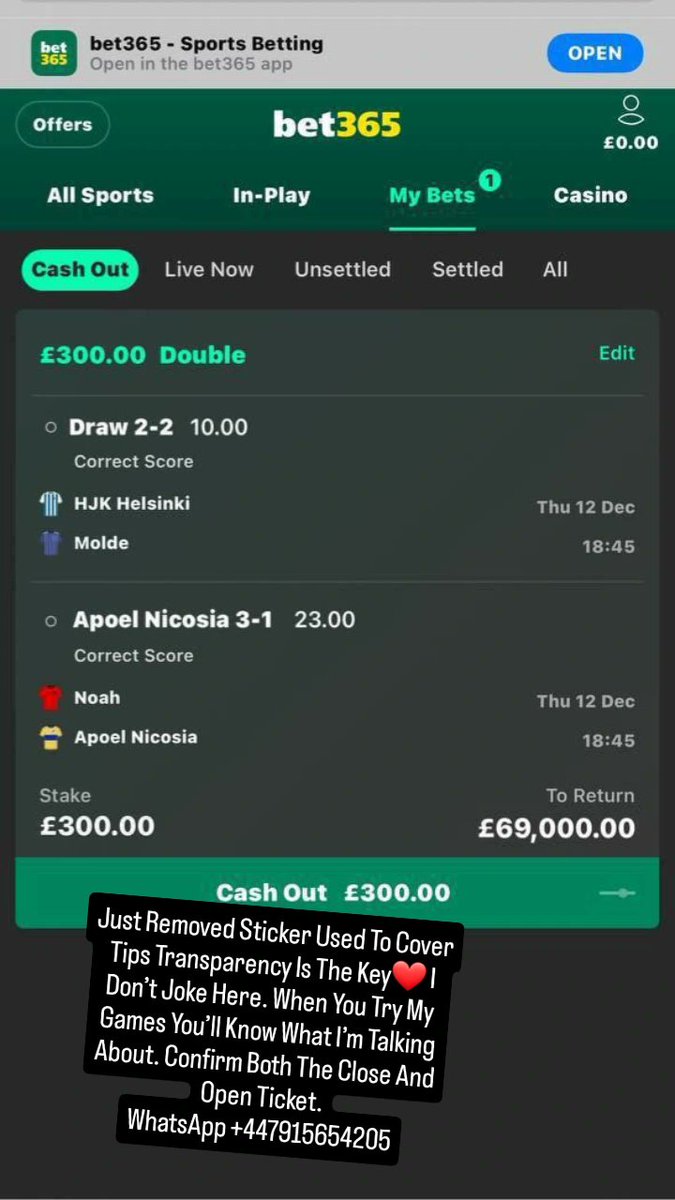 cncnshdjf59594's tweet image. 💥 Game won perfectly again  
Here I Do Only Very Clean And Legitimate WhatsApp +447915654205
making money in Football is about having a strategy to win daily 💷 All Interested 💬