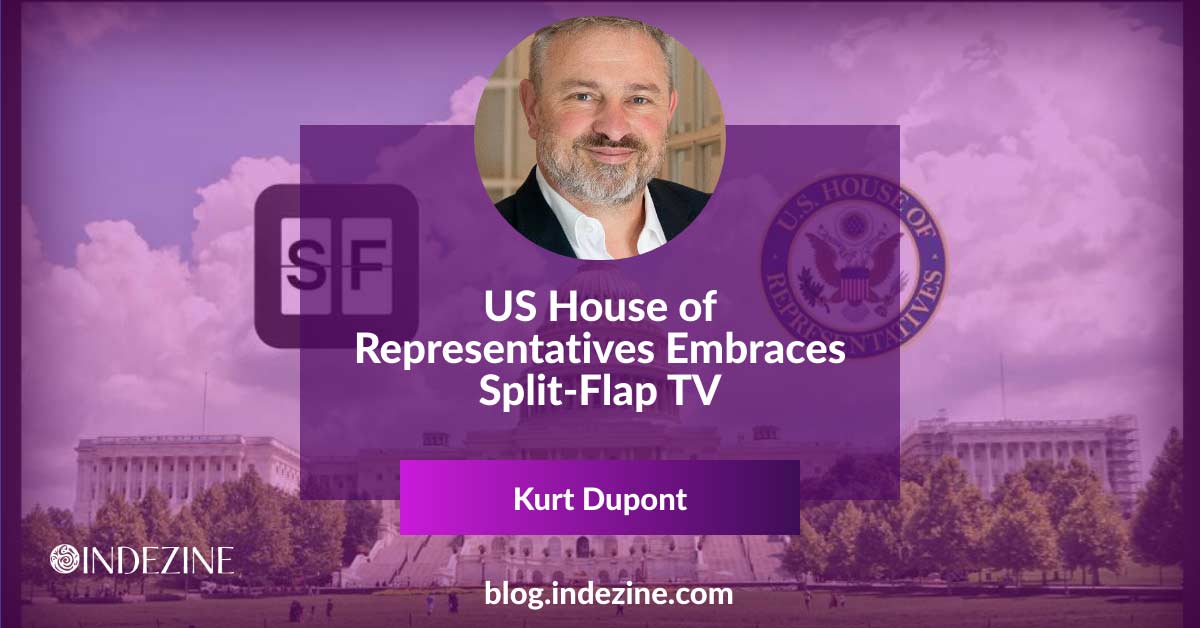 AbsolutePPT's tweet photo. US House of Representatives Embraces Split-Flap TV: Conversation with Kurt Dupont @PresentationPnt @Indezine #KurtDupont #SplitFlapTV https://t.co/xplMYHUmem https://t.co/evnRaZB6Zw