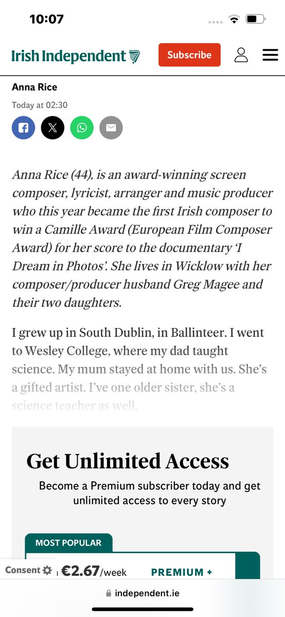 Thank you <a href="/liadanhynes/">Liadan Hynes</a> for this really enjoyable chat

m.independent.ie/entertainment/…