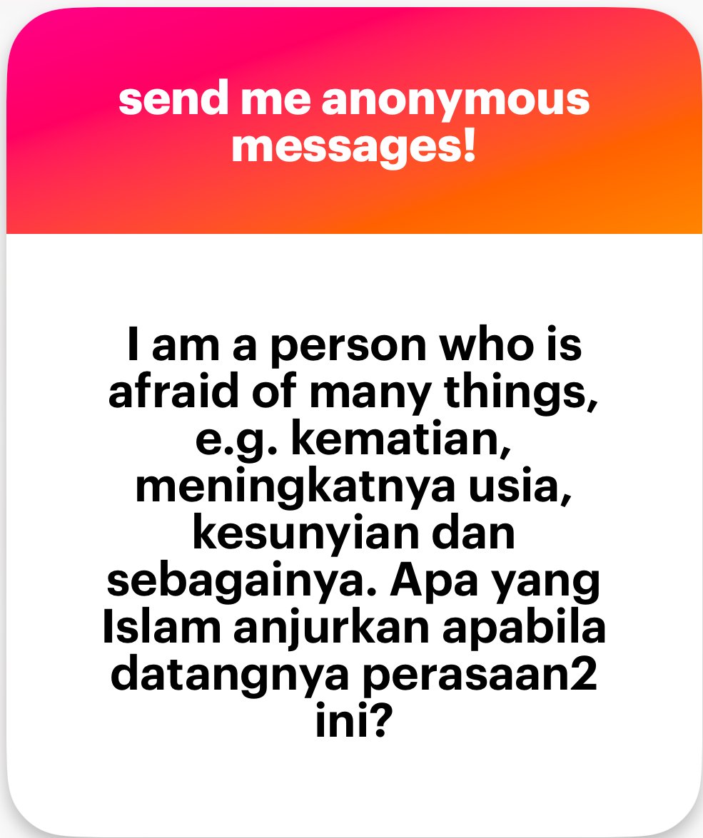 Berjalan dengan 2 sayap

1- Kita diminta untuk berjalan di atas muka bumi ini dengan 2 sayap iaitu rasa harap dan rasa takut kepada Allah. Al-Khauf dan al-Raja’

2- Konsep ini diambil dari firman Allah:

“dan sentiasa berdoa kepada Kami dengan penuh harapan serta gerun takut”