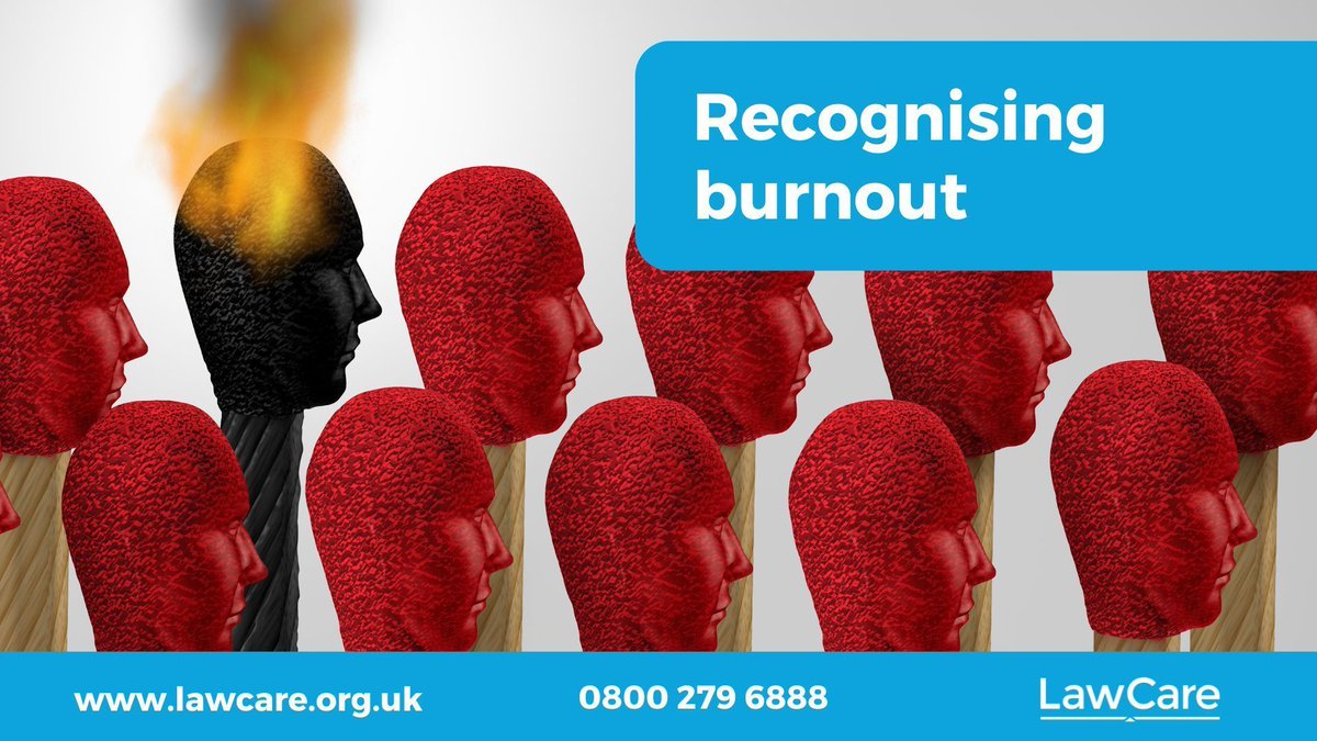 LawCare (@lawcareltd) on Twitter photo #Burnout in the #LegalSector, stemming from high #stress, long hours, and intense caseloads, can lead to exhaustion, detachment, and thoughts of leaving the profession.
🔥Read what to do if you are struggling - buff.ly/48eMkZT
#MentalHealthMatters #law #LegalSector #Burnout in the #LegalSector, stemming from high #stress, long hours, and intense caseloads, can lead to exhaustion, detachment, and thoughts of leaving the profession.
🔥Read what to do if you are struggling - buff.ly/48eMkZT
#MentalHealthMatters #law #LegalSector