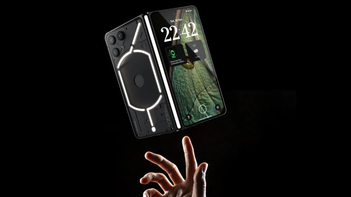 CeotechI's tweet photo. Nothing Fold (1): concept mostra come potrebbe essere
#Concept #Design #Foldable #FoldablePhone #Glyph #MobileNews #Nothing #NothingFold #NothingFold(1) #NothingFold1 #Notizie #Render #Smartphone #smartphonepieghevole #Tech #TechNews #Tecnologia
https://t.co/qV6WQAjSvw https://t.co/orya62w9dj