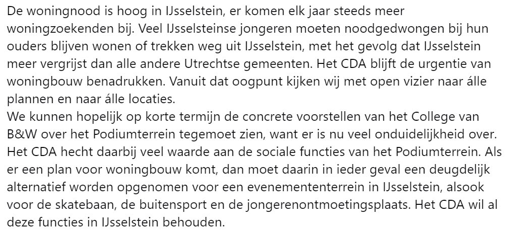 CDA IJsselstein (@cdaijsselstein) on Twitter photo 