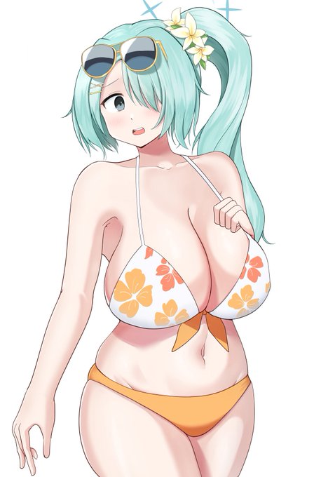 水着ヒヨリ
#ブルアカ 