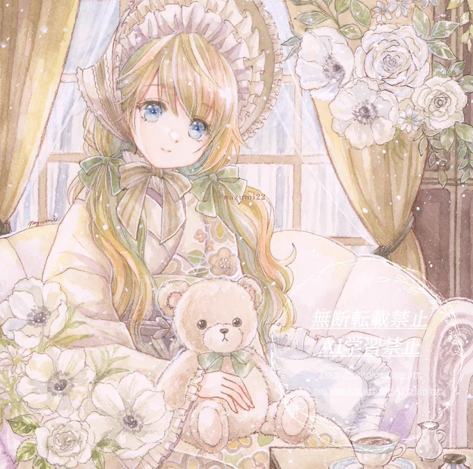 #2024年自分が選ぶ今年の4枚巡る季節と和服の子たち 