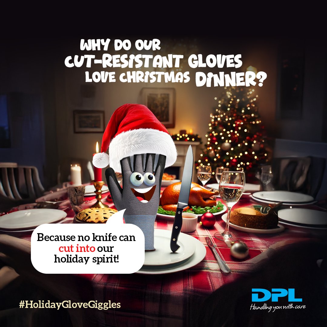 DippedPlc's tweet image. Here&apos;s a slice of humor to keep your day sharp—our cut-resistant #gloves are built to handle any challenge, whether it&apos;s in the kitchen or the workplace.

With top-notch protection and comfort, you can tackle your tasks with confidence, this season and always!

#CutProtection