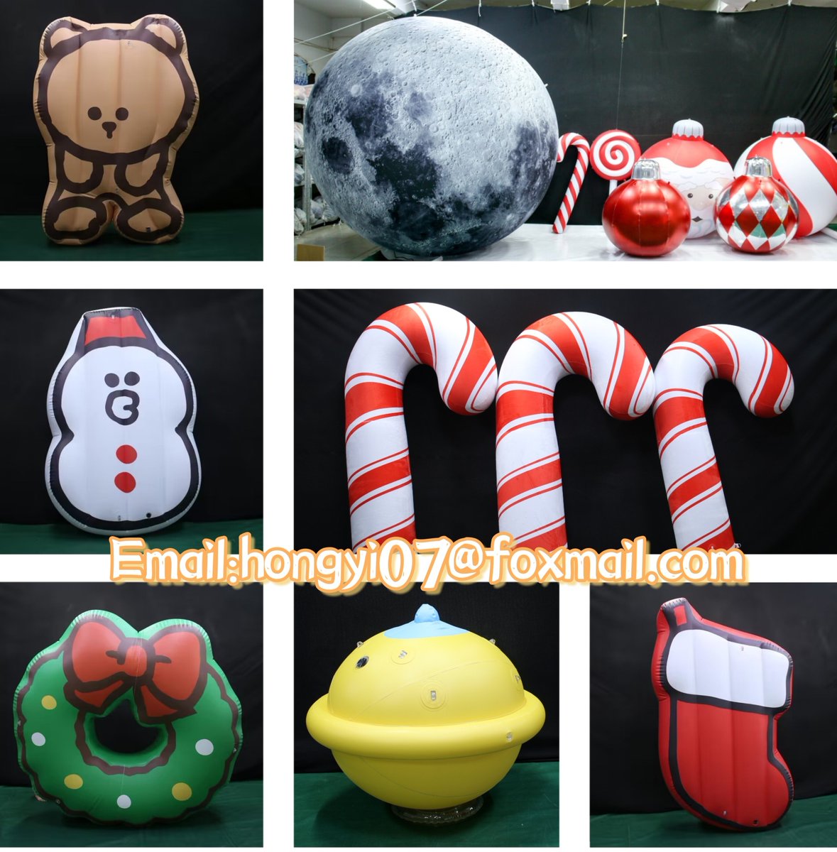 Kristalyn_Wu's tweet photo. Some cute Christmas balloon for decoration🎄🪅
More details please DM @Kristalyn_Wu
Emaul:hongyi07@foxmail.com
#inflatablecandy #candycane #Christmas #snowmanballoon #inflatablesnowglobe #santaclaus #クリスマス #jinglebell https://t.co/YZie0DbuDn