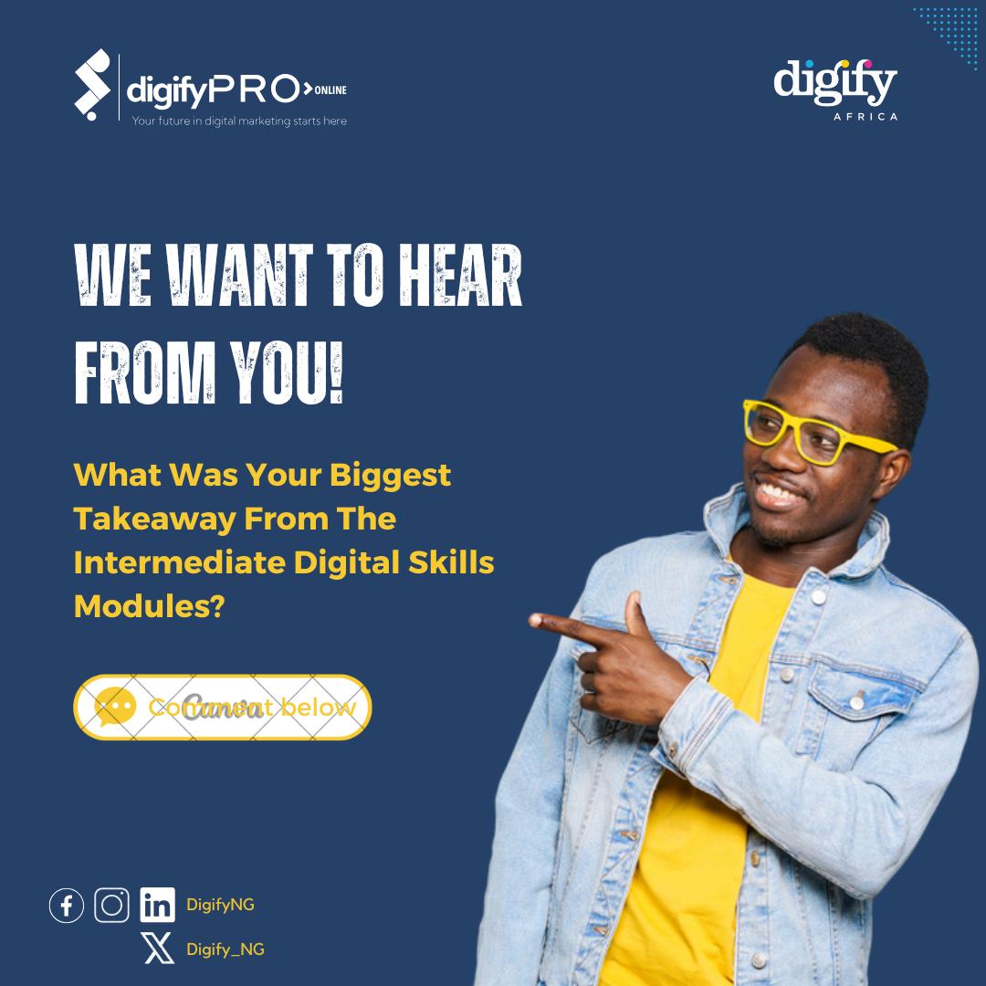 surfwebng's tweet image. My biggest takeaway from the digital marketing bootcamp is the importance of having a customer-centric approach to marketing. Understanding your target audience's needs, pain points, and behaviors is crucial. #digifypro #digifyNG
#DigitalMarketing  @Digify_NG