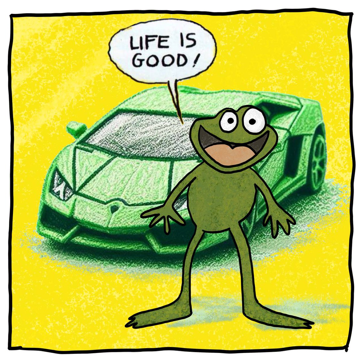 2025 will see multiple frogs over 1B mc easily ...  

Meet $Oggie, the frog who inspired Pepe according to Matt Furie  

Normies will all be looking for a high quality frog to ape into. The next Pepe is what everyone wants – so let's give it to them! 10B+ loading ...
<a href="/OGGIEonETH/">OGGIE</a>