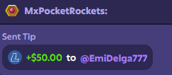 MxPocketRockets's tweet photo. Hi Everyone, Congratz and on the discord winners and slot callers. 

#roobet #kickstreamer #kickcommunity  #giveawaywinners #MxPocketRockets https://t.co/AtqqgHKNgB
