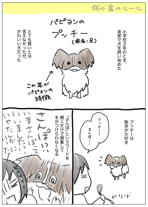 昔飼ってた犬の話 