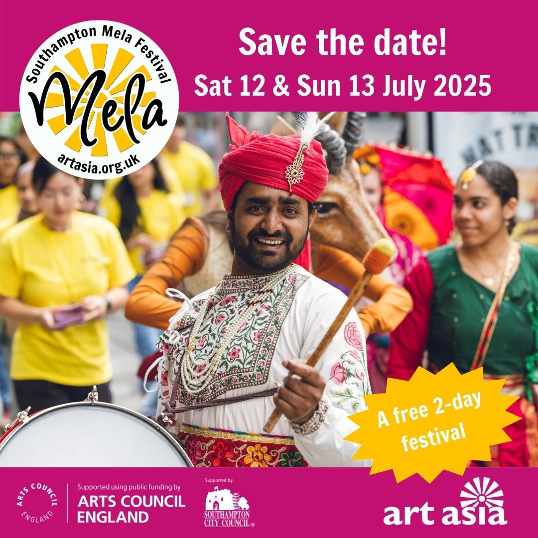 The Southampton Mela Festival will be a TWO day celebration next year! 
The planning is underway! 
<a href="/ace_national/">Arts Council England</a>