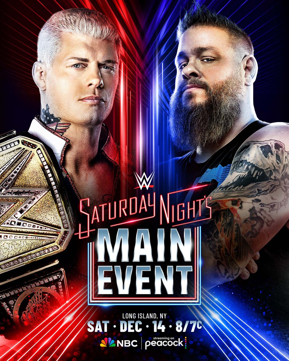 trollwrestle's tweet photo. Sources indicate that the upcoming WWE Saturday Night's Main Event will be taking place on the coming “Saturday Night”.

Cody Rhodes vs. Kevin Owens for the Classic Winged Eagle WWE Championship Match will be the “Main Event”.

THIS. IS. HUGE. 

🔥🔥🔥🔥🔥 #SNME https://t.co/lOKNZ2LUVu