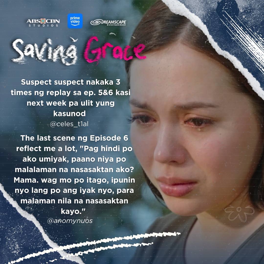 DreamscapePH's tweet photo. Thank you so much for watching and supporting #SavingGrace! 💗

EPISODES 3 and 4 of #SavingGrace are now available for streaming in over 240 countries and territories. Download Prime Video and subscribe to watch #SavingGrace! https://t.co/CCfS1NhAe8