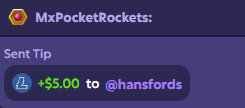 MxPocketRockets's tweet photo. Hi Everyone, Congratz and on the discord winners and slot callers.

#roobet #kickstreamer #kickcommunity #giveawaywinners #MxPocketRockets https://t.co/1wivymCoSO