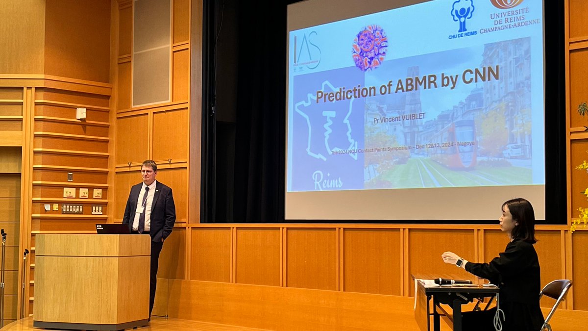 UrcaDri's tweet photo. Délégation de @universitereims au 🇯🇵
Contact Point Symposium à Nagoya City University
@VincentVuiblet &amp; Rudy Merieux ont présenté les recherches innovantes de @IIAS ds les domaines #IA et #santé
Un bel exemple de coopération scientifique &amp; internationale! #Excellence #Innovation https://t.co/rkH33cg0Qp