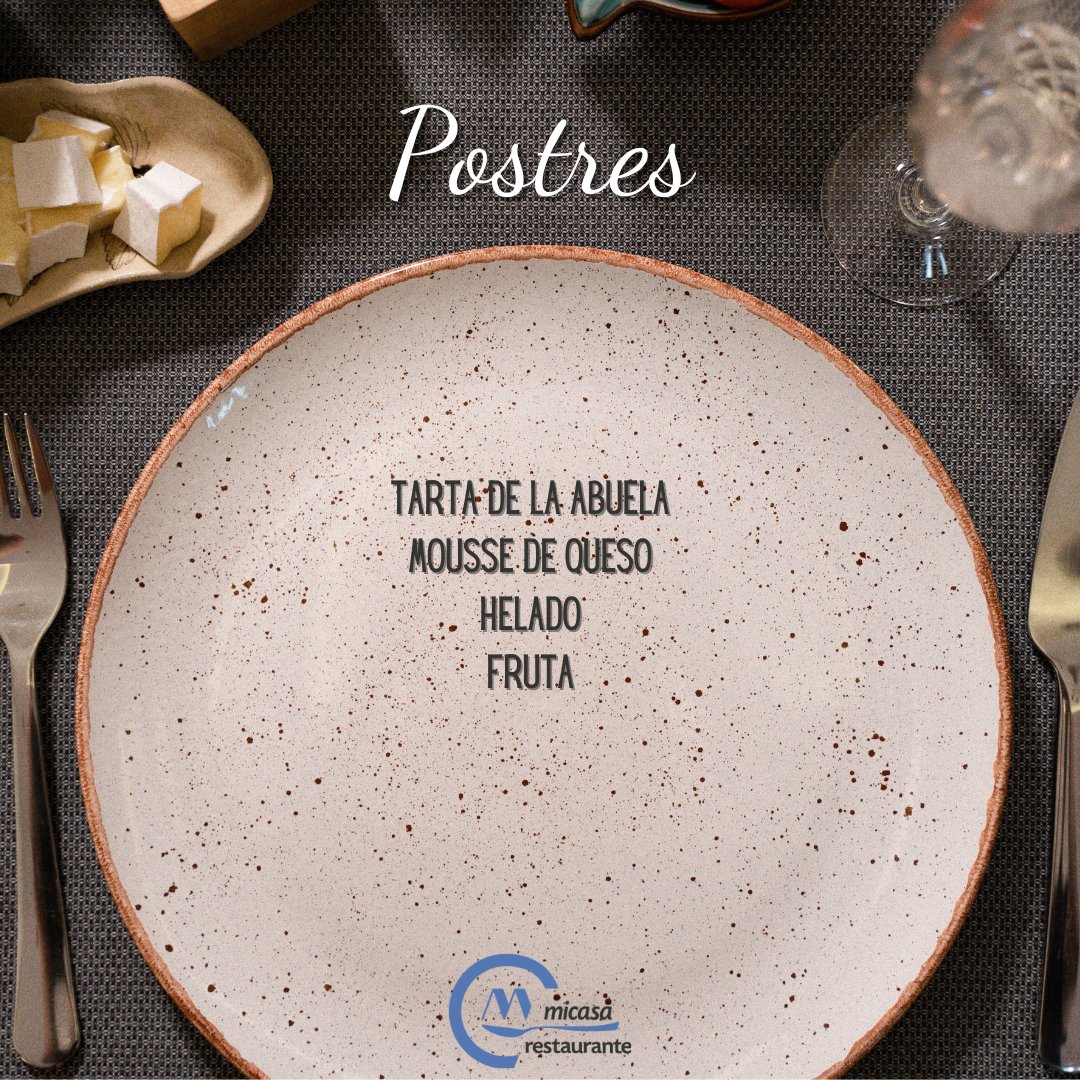 micasarestau's tweet photo. ¿Ganas de fin de semana? Vamos con nuestro menú para hoy para ir cogiendo energías.
.
.
#menudeldia #comerbien #comercomoencasa #cuellar #menudeldiacuellar #comerencuellar #turismocuellar #cocinacasera https://t.co/RfMGuEM4LQ