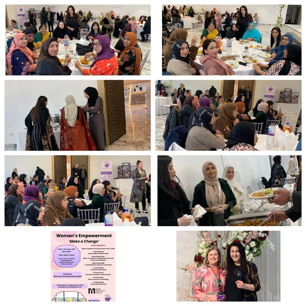 Women's CHAI Project (@chai_project) on Twitter photo Women's Empowerment - Make a Change. Thankyou to amazing inspirational speakers <a href="/ChauhanZahid/">Zahid Chauhan, OBE,FRCGP</a> Aneel Mussarat <a href="/dryiabbasi/">Yasir Abbasi</a> <a href="/Yasmine_Dar/">Yasmine Dar</a> <a href="/NajmaKhalid1/">Najma Khalid MBE</a> Dr Hadia Wahaj, <a href="/YasminToor/">Yasmin Toor</a> KeeranSahiba Amazing <a href="/k4shf/">kashifashraf</a> <a href="/glaysherwhite/">Jane Glaysher-White</a> - MCR Properties for sponsoring & the 100 women who attended Women's Empowerment - Make a Change. Thankyou to amazing inspirational speakers <a href="/ChauhanZahid/">Zahid Chauhan, OBE,FRCGP</a> Aneel Mussarat <a href="/dryiabbasi/">Yasir Abbasi</a> <a href="/Yasmine_Dar/">Yasmine Dar</a> <a href="/NajmaKhalid1/">Najma Khalid MBE</a> Dr Hadia Wahaj, <a href="/YasminToor/">Yasmin Toor</a> KeeranSahiba Amazing <a href="/k4shf/">kashifashraf</a> <a href="/glaysherwhite/">Jane Glaysher-White</a> - MCR Properties for sponsoring & the 100 women who attended